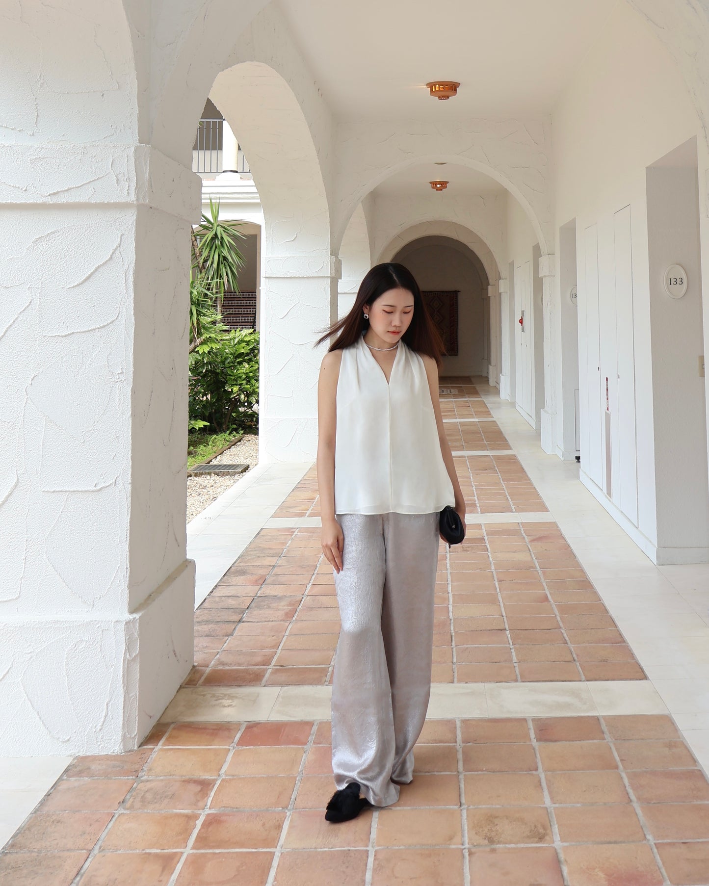 Soléa Silk Blouse