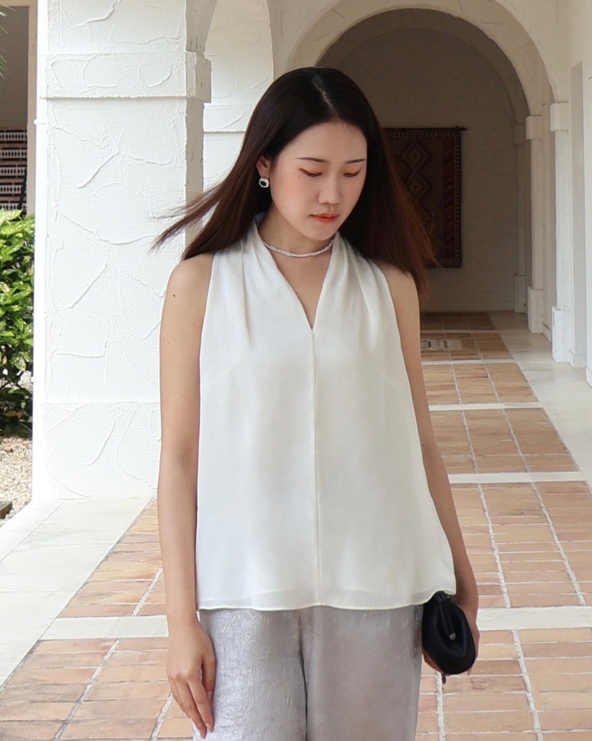 Soléa Silk Blouse